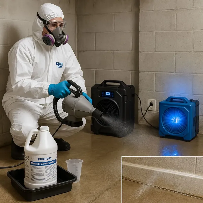 Sanitization and Odor Removal process in Bolinas, CA